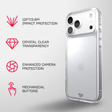 Tech21 Evo Clear Case for iPhone 17/18 Pro Max 6.9" Clear - T21-11713