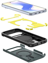 Spigen Tough Armor AI Case with Pixelsnap for Google Pixel 10 Pro XL 6.8" Abyss Green - ACS09730