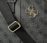 Guess 4G Metal Logo Laptop Bag 16" Grey - FUCB15G4GFGR