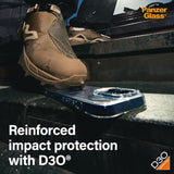 Panzer Glass Military Grade Standard Hard Case for iPhone 15 Pro 6.1" Clear - 1173