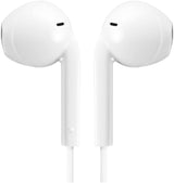 JVC Earbuds Wired 3.5mm In Ear Stereo Headphones White - HA-F17M-W-U