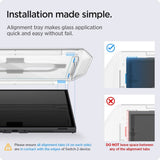 Spigen Glaster EZ Fit Screen Protector for Nintendo Switch 2 7.9" 2 Pack - AGL10156