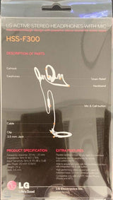 LG HSS-F300 Active Sport Stereo Hands-Free Kit-White