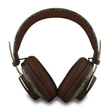 Guess 4G Big Metal Logo Bluetooth On Ear ENC Headphone Brown - GUBHS72P4FC4MW