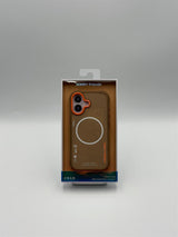 Nimmy Cool & Cute 2.0 Case with MagSafe for iPhone 17 6.3" Brown Orange - N-YJKM-CX2.0-IP17-02