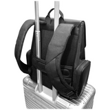 BMW Side Pockets Metal Logo Backpack 15" Black - BMBP15SIPUISLK