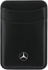 Mercedes Benz Leather Magnetic Card Holder Black - MECSMPUDCSK