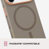 Tech21 Evo Pulse Fauxven Case with MagSafe for iPhone 17/18 Pro 6.3" Espresso - T21-11622