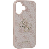 Guess 4G Big Logo Case for iPhone 16 6.1" Pink - GUHCP16S4GMGPI