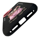 Nimmy Glasses Cool Cat Case with MagSafe for iPhone 17 6.3" Black Pink - N-YJ-IP17-018