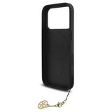 Guess 4G Charms Case for iPhone 17 Pro 6.3" Tone on Tone Grey - GUHMP17LGF4GCK