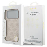 Guess 4G Charms Case for iPhone 17 Pro Max 6.9" Tone on Tone Pink - GUHMP17XGF4GCP