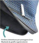 Incase Compact Sleeve for 12" Laptop Black/Blue - INMB100435-BLB