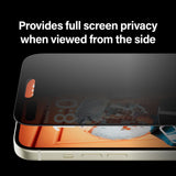 Panzer Glass Ultra Wide Fit Powerful Privacy Screen Protection for iPhone 15 Plus 6.7" - P2811