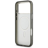 Karl Lagerfeld IML Aquarelle Karl & Choupette Logo Case with MagSafe for iPhone 17 Pro Max 6.9" Black - KLHMP17XHMKCAQOK