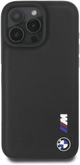 BMW Smooth Rubber Logo Case for iPhone 16 Pro Max 6.9" Black - BMHCP16X23PUSRK