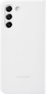 Samsung Galaxy S21 FE 5G Smart Clear View Cover White - EF-ZG990CWEGWW