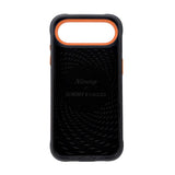 Nimmy Cool & Cute 2.0 Gorilla Case with MagSafe for iPhone 17 Air 6.5" Black Orange - N-KMLL-IP17-AIR-016