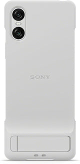 Sony Xperia 10 VI Style Cover with Stand White - XQZ-CBES/WGENG