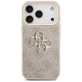 Guess Big 4G Classic Logo Case for iPhone 17 Pro 6.3" Rose Gold - GUHCP17L4GMGCPI