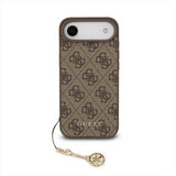Guess 4G Charms Case for iPhone 17 Air 6.5" Tone on Tone Brown - GUHMP17MGF4GCW
