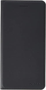 Genuine Nokia 6 Black Slim Flip Case Cover Wallet Pouch CP-301