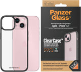 Panzer Glass Military Grade Standard Clear Case for iPhone 15 6.1" Black Edition - 1176