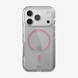 Tech21 Evo Crystal Case with MagSafe for iPhone 17/18 Pro 6.3" Clear Pink - T21-11643