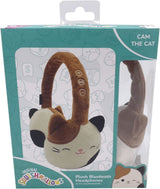 Squishmallows Plush Bluetooth Headphones with Microphone Cam The Cat - HMSQM-BT-CAM
