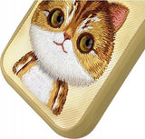 Nimmy Big Eyed Pet 2.0 Cat Case for iPhone 16 Pro 6.3" Khaki - N-XDY-iP16-Pro-05