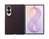 Samsung Galaxy Z Fold 8 7.6" Carbon Magnet Case Violet - EF-KF971SREGWW