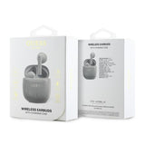 Guess Printed Classic Logo TWS Wireless Earphones Taupe - GUTWSJ14ESGE