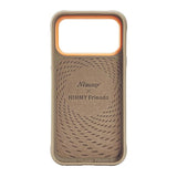 Nimmy Big Eye Cute Pet Poodle Dog Case with MagSafe for iPhone 17 Pro Max 6.9" Brown Orange - N-XDY-IP17-PRO-MAX-04