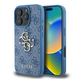 Guess 4G Big Logo Case for iPhone 16 Pro 6.3" Blue - GUHCP16L4GMGBL