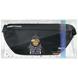 Nimmy Cool & Cute 2.0 Gorilla Shoulder Crossbody Bag Black - N-KM-XB-016