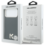 Karl Lagerfeld Karl Head Logo Case with MagSafe for iPhone 17 Pro Max 6.9" Black - KLHMP17X5PGFKHGK