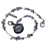 Nimmy Big Eye Cute Pet Black Cat Mobile Phone Chain Bag Charm Crystal Bracelet Black - N-CXMC-SL-03