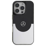 Mercedes Double Layer Case with MagSafe for iPhone 16 Pro 6.3" Black/Silver - MEHMP16L23HBIGK
