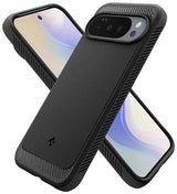 Spigen Rugged Armor Case with Pixelsnap for Google Pixel 10 Pro XL 6.8" Matt Black - ACS09721