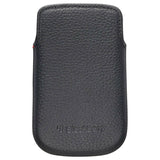 BlackBerry Leather Pocket Pouch for Bold 9900 9930 Black ACC-38857-201