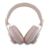 Guess 4G Big Metal Logo Bluetooth On Ear ENC Headphone Pink - GUBHS72P4FC4MP