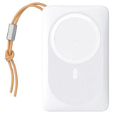 Veger 20W PD 10000 mAh Mag On Magentic Power Bank White - W1151