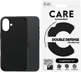 Panzer Glass Care Double Defense Case for iPhone 16 Plus 6.7" Black - 1335