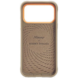Nimmy Glasses Cool Dog Case with MagSafe for iPhone 17 Pro 6.3" Brown Orange - N-YJ-IP17-PRO-012-A