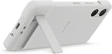 Sony Xperia 10 VI Style Cover with Stand White - XQZ-CBES/WGENG