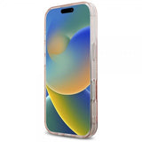 Karl Lagerfeld IML Rhinestones Karl Head Case for iPhone 16 Pro 6.3" Pink- KLHCP16LHKHDCELP