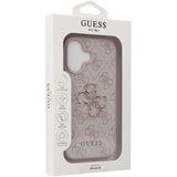 Guess 4G Big Logo Case for iPhone 16 6.1" Pink - GUHCP16S4GMGPI