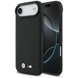 BMW M Quilted Logo Case with MagSafe for iPhone 17 Air 6.5" Black - BMHMP17M25PSECHK