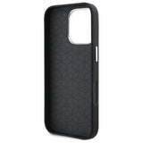 BMW M Series Kevlar Wrapped Metal Logo Case for iPhone 16 Pro Max 6.9" Black - BMHCP16X23PUFWKEV