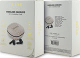 Guess 4G Classic Metal Logo TWS ENC Headphones Pink - GUTWST3P4EGP